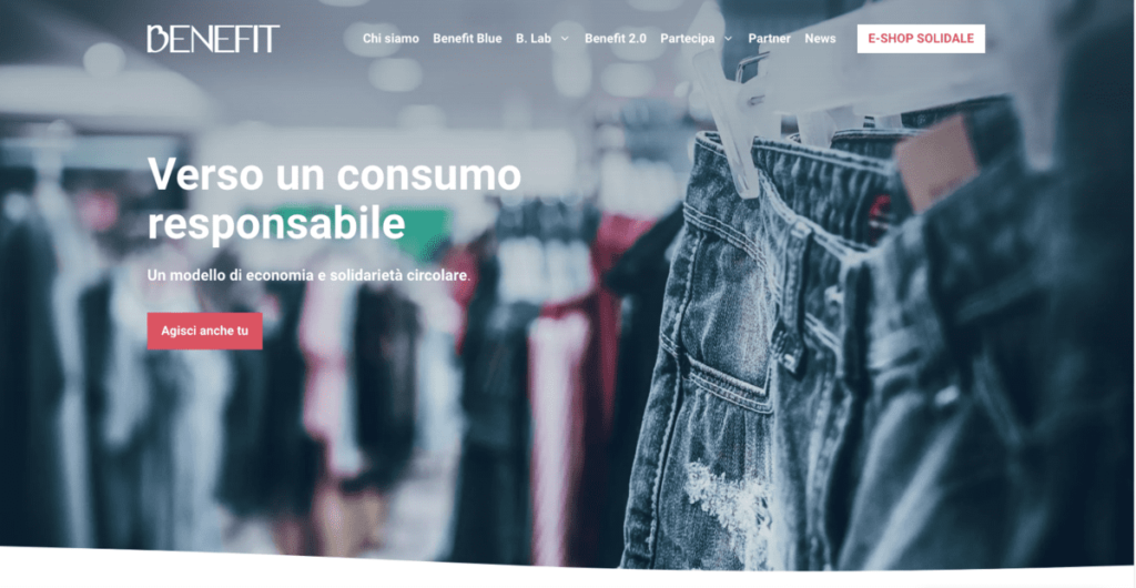 benefit 2.0 sito internet